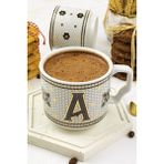 Arter Home Hermoni Monogram Porselen Harf Kupa - G Harfi
