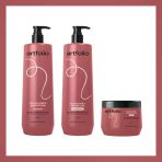 Artfolio Renk Bakım Ve Koruma Şamp1l ,Saç Kremi 1L ,Saç Maskesi 500Ml Set