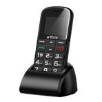 artfone Yaşlılar için cep telefonu, acil çağrı düğmeli, çift SIM cep telefonu, emeklilik, büyük tuşlar, 2G GSM cep telefonu, şarj istasyonu ve kameralı büyük tuşlu cep telefonu, 1400 mAh pil, uzun bekleme süresi