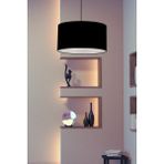 Art&gift Dekoratif Mini Tekli Kumaş Sarkıt Hol Mutfak Çalışma Odası Avize Siyah