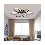 Artı Aydınlatma Papatya Plafonyer Ledli Avize Modern Mutfak LED Salon Avize ( 3 Renk Led) - Siyah