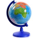 Artı Harita Işıksız 7 Renkli Dünya Küre ( Yerküre ) 26 cm