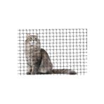 ARTI İLAÇLAMA 2x5 Metre Balkon Pencere Bahçe Kuş Kedi Filesi Tel Ağı Plastik Döküm Kopmaz Sağlam
