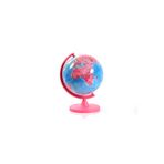 Artı Işıksız Pembe Kumbara Dünya Küre ( Yerküre ) 16 Cm