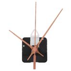 Artibetter 1 Set Quartz Saat Mekanizması Kiti Sessiz Kuvars Saat Motoru Uzun Şaftlı Süpürme İkinci Ahşap Eller Dayanıklı Ve Kararlı Yedek Parçalar Duvar Saatleri Için