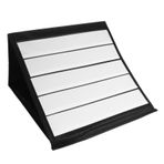 Artibetter 1 Takım Kart Teşhir Standı Masaüstü Cep Tablosu Sınıf Için Küçük Cep Tablosu Tebrik Kartı Ekranı Masasının Olmazsa Olmazı Kartvizit Standı Black Kağıt