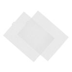 Artibetter 2 Adet Damalı nakış destek panosu çapraz dikiş kumaş çapraz dikiş örgü El işi kumaş keçe kumaş nakış çemberleri Keten DIY nakış ızgara kumaş çapraz dikişli kumaş plastik beyaz