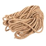 Artibetter 2 Rulo Büküm Tezgah Zemin Kaplaması Döndürücü Çuval Bezi Makrome Kordonu Kazık Kendin Yap Ilmik Kurdele Kasnak Zıplamak Kiti Bahçe Ipi Bahçe Bağları Boncuk Sepet Keten Light Brown