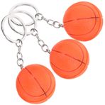 Artibetter 3 Parça spor anahtarlık sevgililer günü hediyesi küçük anahtarlık erkek çocuklar için anahtarlık basketbol anahtarlık kolye anahtarlık asılı süslemek küçük kolye pvc