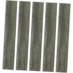 Artibetter 5 Adet ahşap tahıl tahta çıkartmaları sahte kiti kendinden yapışkanlı zemini laminat parke vinil döşeme zemin duvar dekoru backsplash çıkartmalar yer plakaları yer karosu