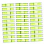 Artibetter 50 Adet Mini Seviye Kabarcık Küçük Yatay Kabarcık Yatay İnci Seviyesi Manyetometre Ölçme Araçları 8x23mm Mark Ölçme Aletleri Düzeni Araçları
