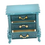 Artibetter Mini Komodin Mini Bebek Evi Mobilyaları Peri Bahçeleri Aksesuarları Mini Oyuncak Ev Aksesuarları Bebek Evi Aksesuarları Oyuncak Bebek Evi Kitaplık Komidin Minyatür Plastik Küçük Ev