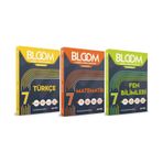 ARTIBİR YAYINLARI 7. Sınıf Bloom Türkçe + Matematik + Fen Bilimleri Fasikül Soru Bankası (3 Kitap)