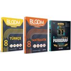 ARTIBİR YAYINLARI 8. Sınıf Bloom Türkçe + Matematik + Çetin Ceviz Omega 3 Paragraf Soru Bankası (3 Kitap)