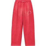 Articulated Leg Sweatpants, Kadın Eşofman Altı - Kırmızı - XS