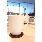 Artikel 0136 6'lı Coffe Time Desen Kesimli Ahşap Bardak Altlığı
