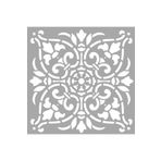 Artikel Altıgen Karo-2 30x30 cm Fayans Mobilya Duvar Stencil Boyama Şablonu