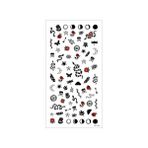 Artikel Artikel Ezoterik-1 Tırnak Dövmesi, Tırnak Tattoo, Nail Art, Tırnak Sticker