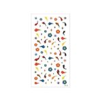 Artikel Artikel Koi Balıkları Tırnak Dövmesi, Tırnak Tattoo, Nail Art, Tırnak Sticker