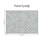 Artikel Balık Pulu Karo Notebook Sticker
