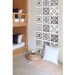 Artikel Desen-5 Folyo Kaplama Fayans Sticker, Dekoratif Sticker, Yer, Mutfak, Banyo Sticker,231846