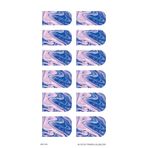 Artikel Ebruli Desen Tırnak Dövmesi Tırnak Tattoo Nail Art Tırnak Sticker