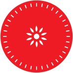 Artikel Kırmızı Keçe Amerikan Servisi, Supla 6'lı Servis Takım -434 - 32 x 45 cm