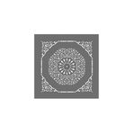 Artikel Mandala 15 30x30 cm Fayans Duvar Mobilya Stencil Boyama Şablonu