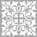 Artikel Motif Karo Stencil Boyama şablonu 30x30 cm Duvar Stencil