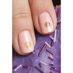 Artikel Renkli Şekiller Tırnak Dövmesi, Tırnak Tattoo, Nail Art, Tırnak Sticker