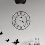 Artikel ST-054 Saat Stencil Tasarımı 30x30 cm Kanvas Tablo