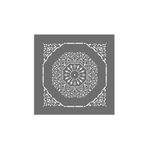 Artikel ST-374 Mandala 15 Stencil Tasarımı 30x30 cm Kanvas Tablo