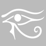 Artikel ST-460 Horus'un Gözü Stencil Tasarımı 30x30 cm Kanvas Tablo