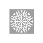 Artikel ST-574 Mandala 19 Stencil Tasarımı 30x30 cm Kanvas Tablo