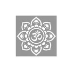 Artikel ST-729 Hint Mandala Stencil Tasarımı 30x30 cm Kanvas Tablo