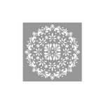 Artikel ST-759 Mandala 33 Stencil Tasarımı 30x30 cm Kanvas Tablo