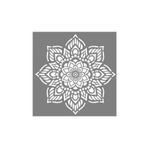 Artikel ST-780 Mandala 36 Stencil Tasarımı 30x30 cm Kanvas Tablo