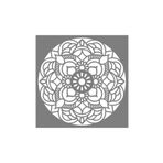 Artikel ST-781 Mandala 37 Stencil Tasarımı 30x30 cm Kanvas Tablo