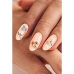 Artikel Süliet -2 Tırnak Dövmesi Tırnak Tattoo Nail Art Sticker 12,5 x 6,5 cm Su Transfer
