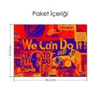 Artikel We Can Do It Notebook Sticker
