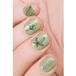 Artikel Yapraklar Tırnak Dövmesi, Tırnak Tattoo, Nail Art, Tırnak Sticker