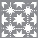 Artikel Yıldızlar Karo Stencil Boyama şablonu 30x30 cm Duvar Stencil