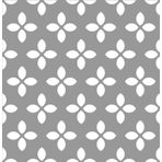 Artikel Yonca Deseni 2 Stencil Boyama Şablonu 30x30 cm Duvar Stencil
