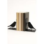ARTILED Kuş Figürlü Metal Kitap Tutucu 2’li Set – Doğa Temalı Dekoratif Masa Üstü Aksesuar