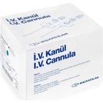 ARTIMED IV 22G KANÜL ENJEKSİYON PORTLU KANATLI MAVİ