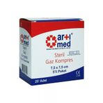 Artımed Steril Gaz Kompres 7.5 x 7.5 cm 25'li