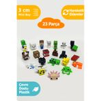 Artimon 3D Store Blok Oyuncak Minecraft Mini Figür Seti 23 Parça