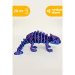 Artimon 3D Store Hareketli Dinozor İskeleti Ankylosaurus Parlak Renkli | 3D Oyuncak | Hayvan Figürleri