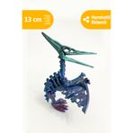 Artimon 3D Store Hareketli Pterodaktil 3D İskelet Dinozor Parlak Renk | Oyuncak Dinozor Figür