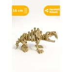 Artimon 3D Store Hareketli Saber Tooth 3D İskelet Dinozor | Oyuncak | Figür
